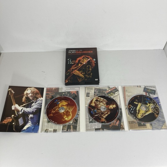 Other - Rory Gallager - Live at Rockpalast - 5 Concerts 1976 - 1990 (DVD, 3 disc set)